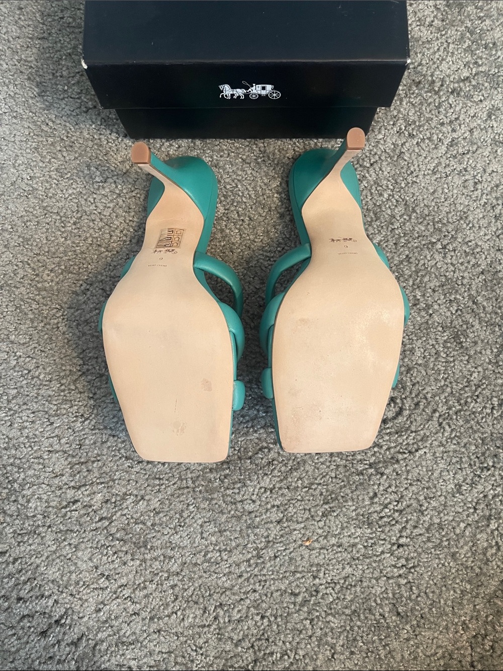 Coach Kellie Leather Sandal - Picture 3 of 8